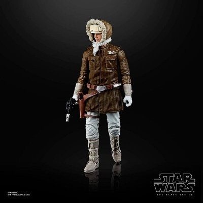 Figura de ação Star Wars com roupa marrom e bege e capacete