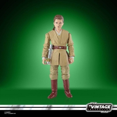 Figura de ação Star Wars Vintage Collection com fato bege e acessórios