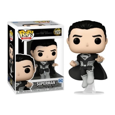 Boneco Funko Pop! do Superman de Justice League com traje preto