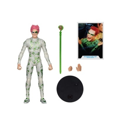 Figura de ação do The Riddler com acessórios e base
