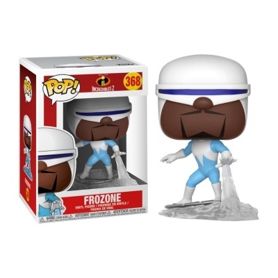 Funko Pop figura do Frozone de Incríveis 2 com embalagem