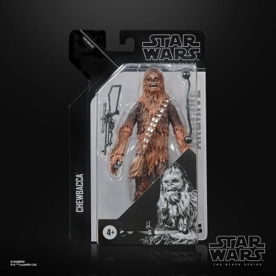 Figura de ação Chewbacca da Star Wars em embalagem