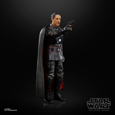 Figura de ação Star Wars The Black Series com uniforme preto e capa