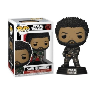 Figura Funko Pop Saw Gerrera Star Wars 783 com embalagem