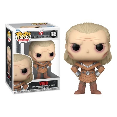 Figura Funko Pop! VIGO Ghostbusters com armadura castanha e caixa