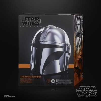 Caixa do capacete Mandalorian Star Wars The Black Series