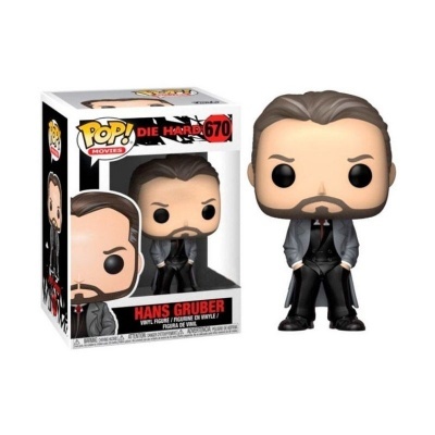 Figura Funko Pop! Hans Gruber Die Hard 670 em vinil com caixa original