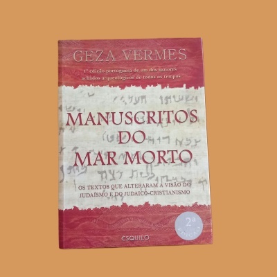 Livro Manuscritos do Mar Morto de Geza Vermes