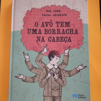 Capa de livro com título em português e ilustração de um homem com chapéu e quatro braços