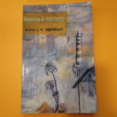 Capa do livro Memórias do meu tempo com ilustração de chaminé, casa e plantas