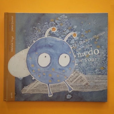 Capa do livro infantil O cacho-pitampo que tinha medo de voar