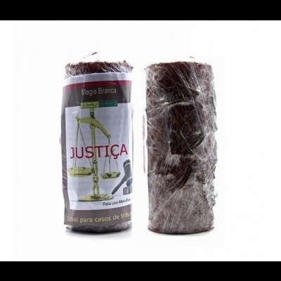 Dois rolos de incienso Magia Branca com etiqueta Justiça