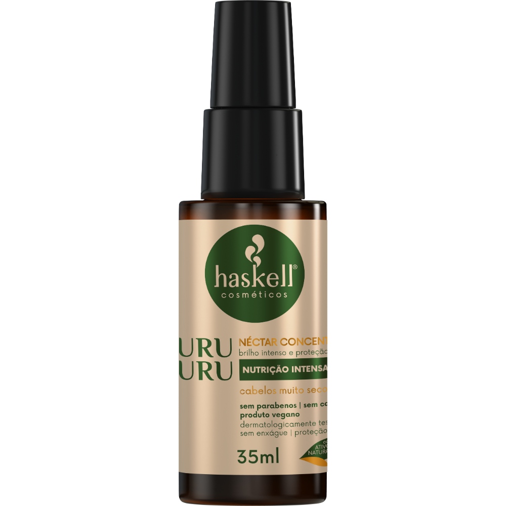 Nectar Concentrado Murumuru Haskell 35ml Frasco pequeno de néctar concentrado Haskell Cosméticos