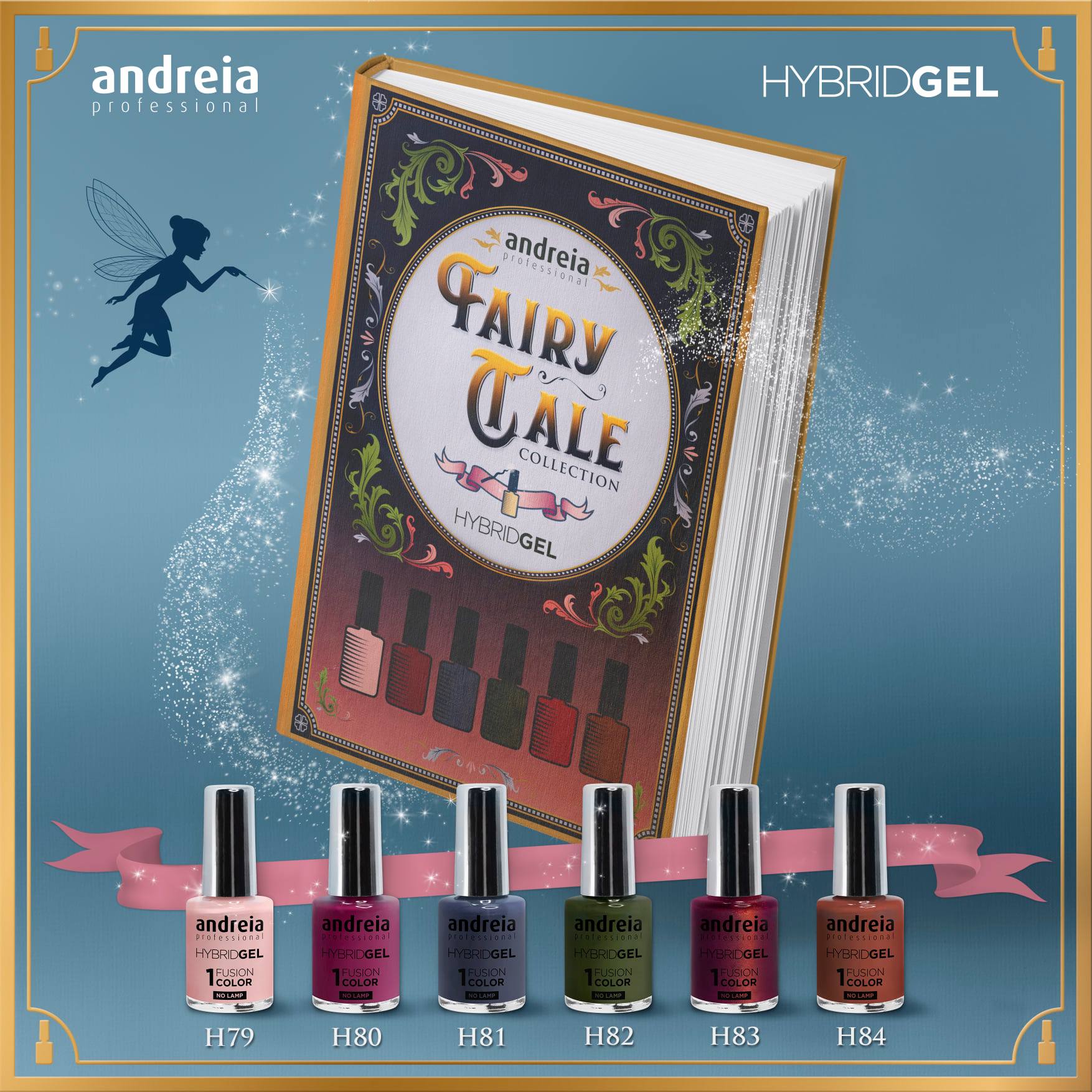 HYBRID GEL ANDREIA &ndash; Fairy Tale Collection (6 Cores)