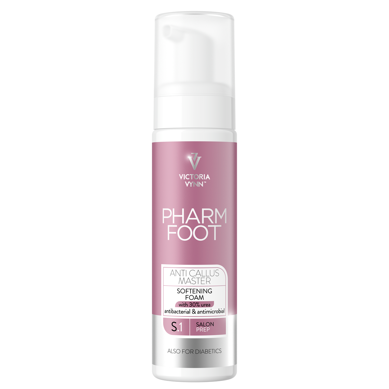 Victoria Vynn Pharm Foot Ureia - Anti Callus Master 200ml Frasco de espuma amaciadora Pharm Foot da Victoria Vynn