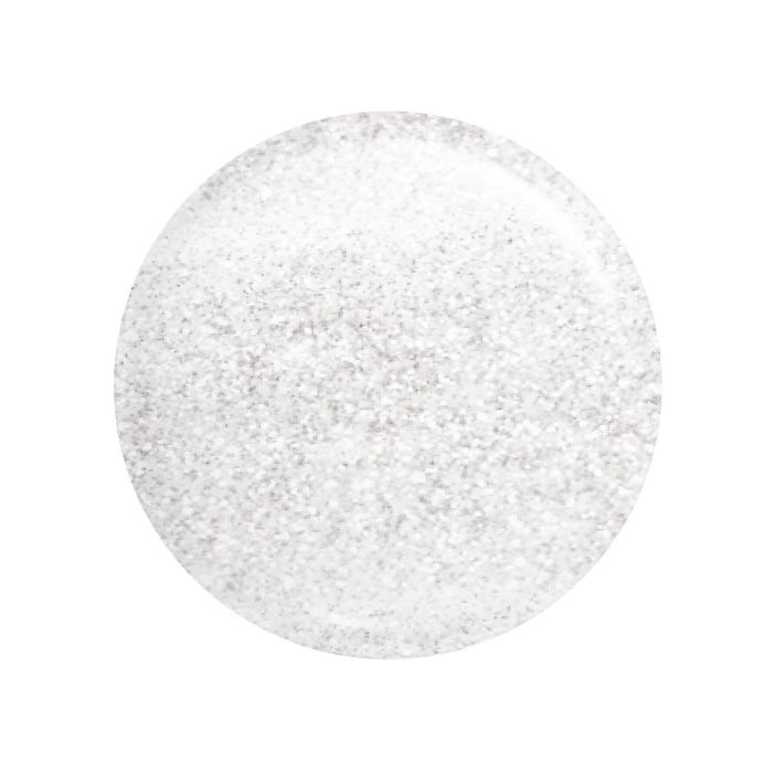 Insta Gel 10 - Frosty Shine 40 ml Prato redondo branco com padrão cinzento marmoreado