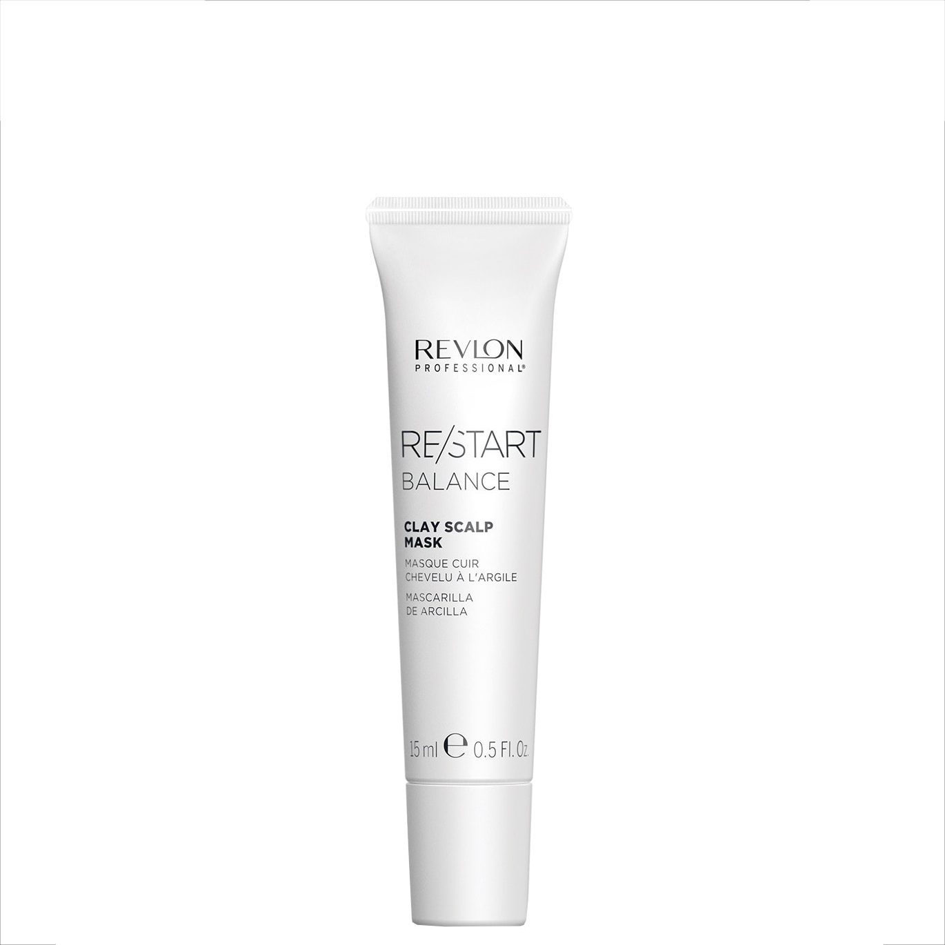 Tubo branco de máscara capilar Revlon Professional