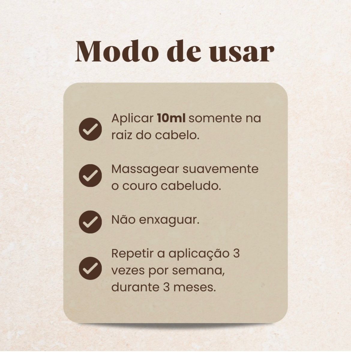 Tónico Pro-Alho Turbo Anti-Queda 70ml - Real Natura Instruções de uso para aplicação de produto capilar