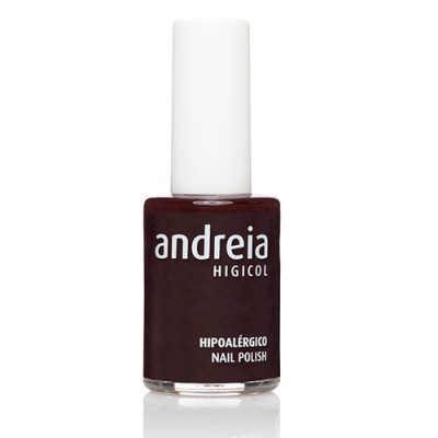 Verniz de unhas Andreia HIGICOL bordô com tampa branca