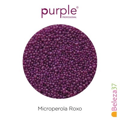 Microperolas roxas brilhantes da marca purple PROFESSIONAL