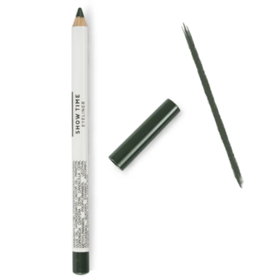 Lápis de olhos SHOWTIME EYELINER com tampa verde e traço verde