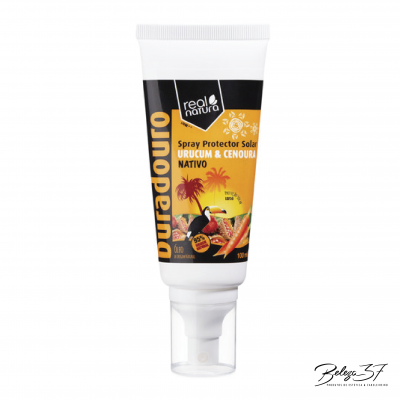 Spray protetor solar real natura Douradouro urucum e cenoura