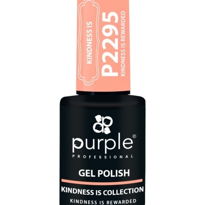 frasco de verniz gel cor coral Purple Professional