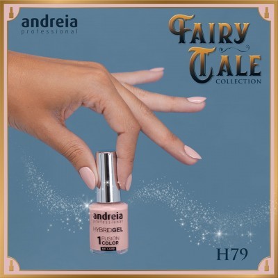 Verniz para unhas andreia professional Fairy Tale coleção H79 em fundo azul