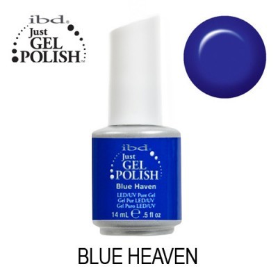 Esmalte de gel azul Blue Heaven ibd Just Gel POLISH 14 ml