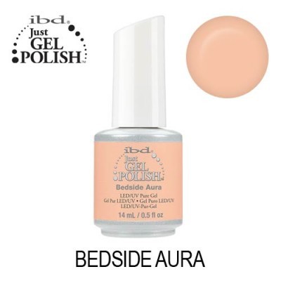 Frasco de verniz gel ibd cor pêssego Bedside Aura