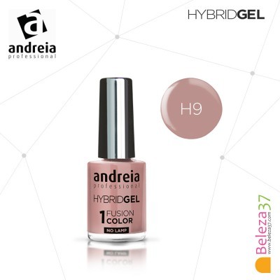 Esmalte verniz gel Andreia Professional HybridGel cor H9 rosa nude