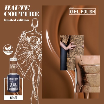 Verniz gel castanho Andreia The Gel Polish HA5 edição limitada
