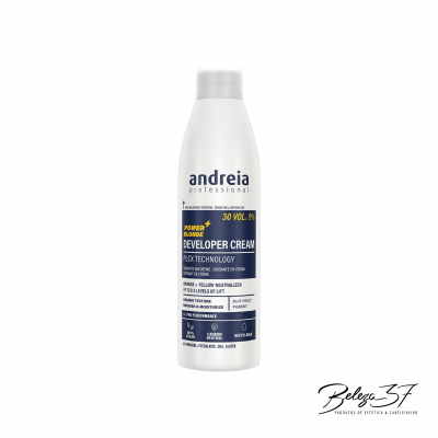 Frasco de creme oxidante Andreia Professional Power Blonde 30 Vol. 9%
