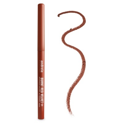 Lápis delineador castanho queimado com traço