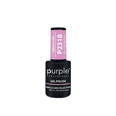 Verniz gel para unhas Purple Professional P2318 rosa