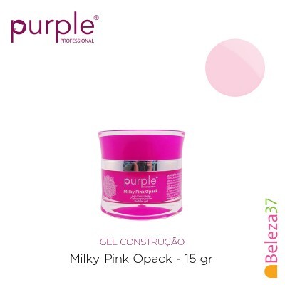 Frasco de gel para unhas cor rosa