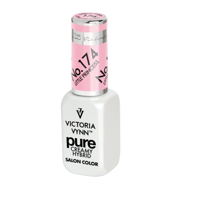 Frasco de verniz para unhas Victoria Vynn pure creamy hybrid SALON COLOR Nº 174 Little Princess