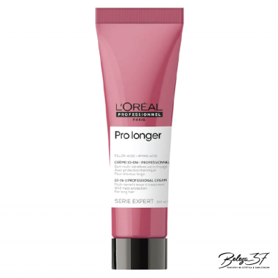 Tubo rosado de creme L'Oréal Professionnel Pro longer com tampão preto