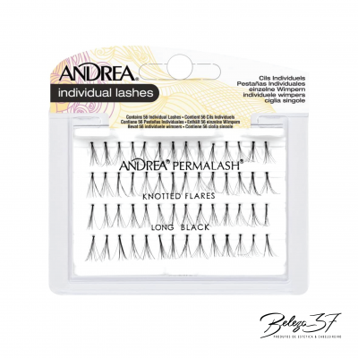 Embalagem de pestanas individuais ANDREA individual lashes pretas longas