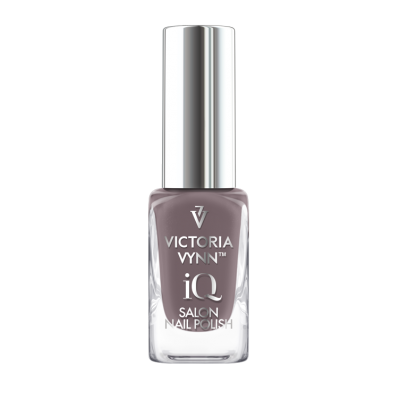 Frasco de verniz castanho acinzentado da marca Victoria Vynn