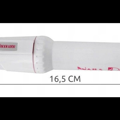 Caneta teste de gravidez branca com tampa e ponta roxa e texto vermelho