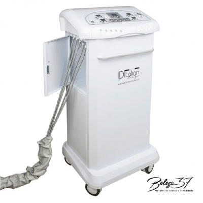Máquina estética IDItalian branca com controle digital e mangueira flexível