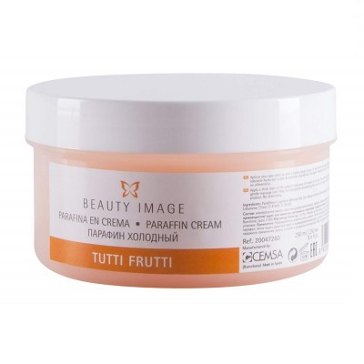 Pote de creme para parafina Beauty Image Tutti Frutti