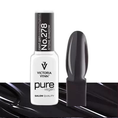 Esmalte de unhas preto VICTORIA VYNN NO.278 STONE SHADOW