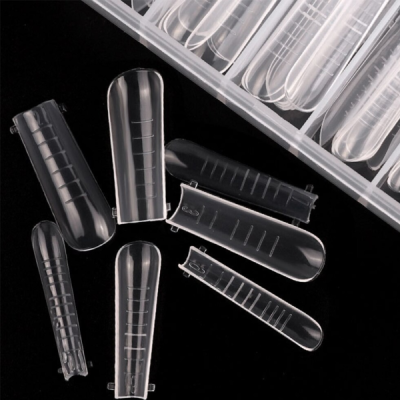 Capas protetoras transparentes em plástico com linhas de medição