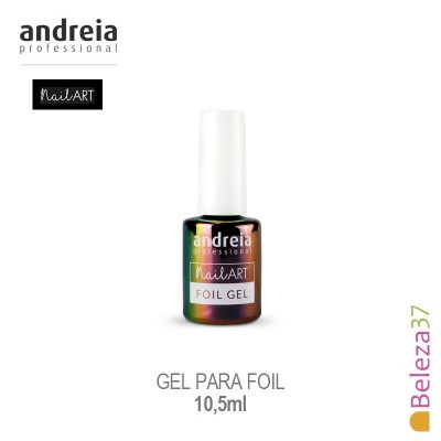 Frasco de verniz gel para unhas andreia professional NailART FOIL GEL 10,5ml