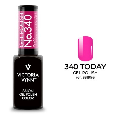 Frasco de esmalte gel rosa Victoria Vynn 340 TODAY