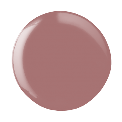 Mancha circular de verniz rosa antigo brilhante