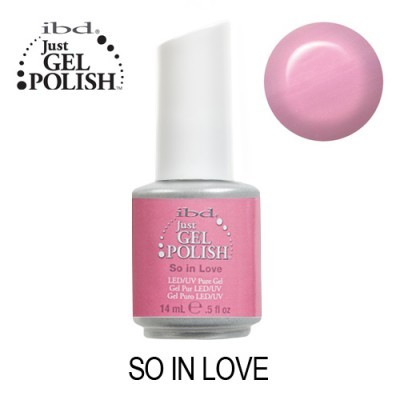 Esmalte de gel ibd Just GEL POLISH rosa SO IN LOVE 14 ml
