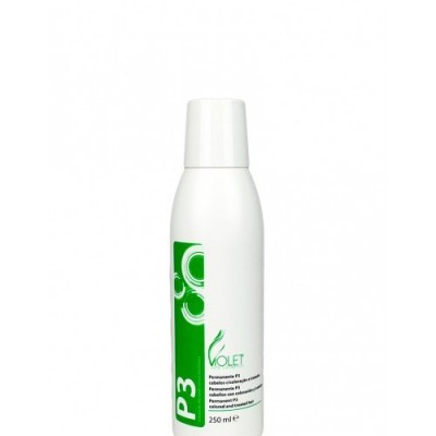 Frasco branco de spray com rótulo verde e branco da marca VIOLET